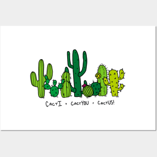 Cactus family Posters and Art